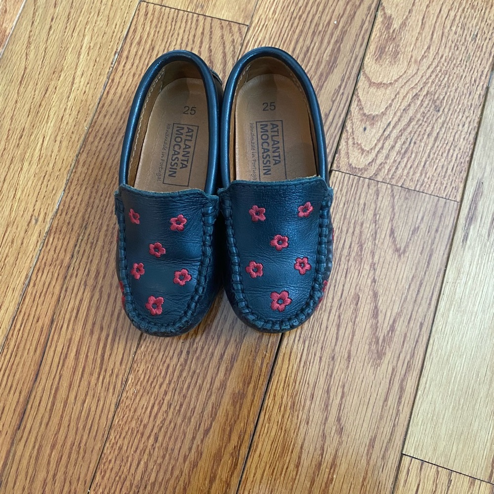 Girls flower Atlanta moccasins